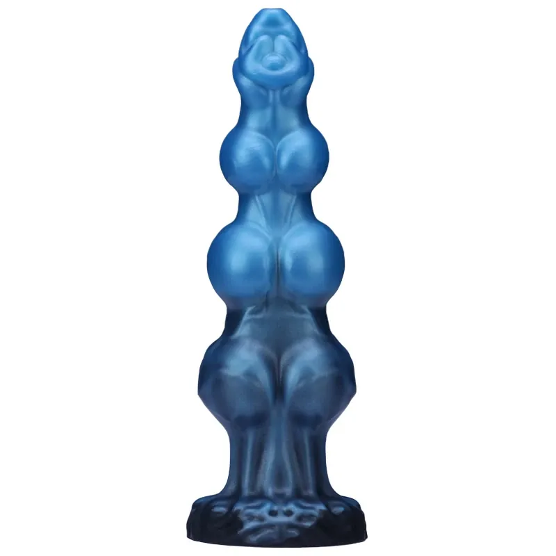 XXL fantasy dildo Alien Knoop Bleu