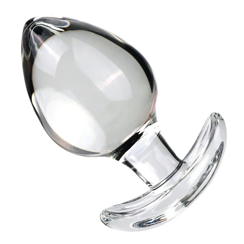 Glazen buttplug Ancre Noir 65, foto 6