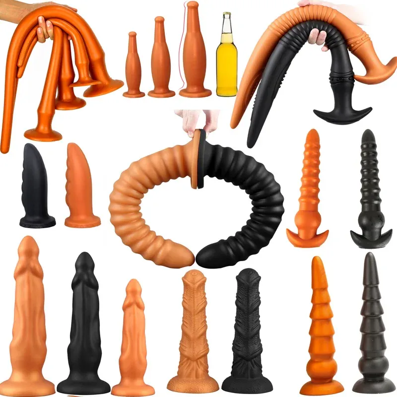 XXL buttplug Collection Or & Noir, foto 2