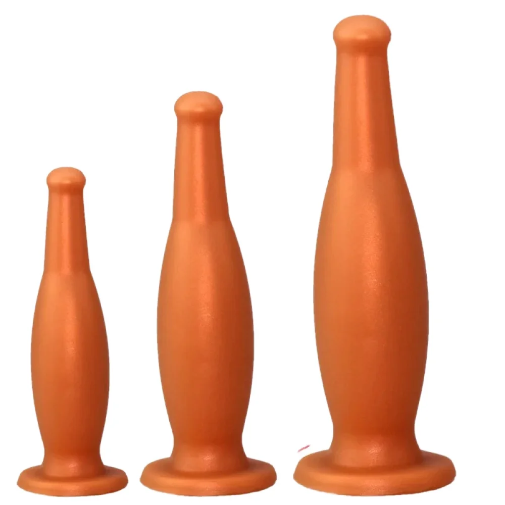 XXL buttplug Collection Or & Noir, Model 12