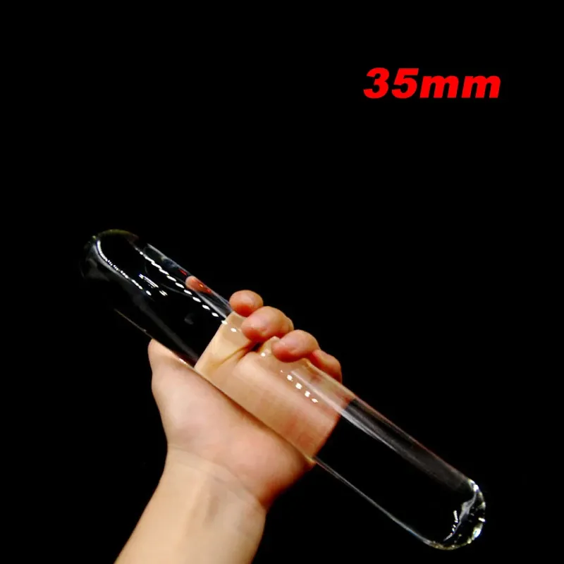 Glazen dildo Cristal Cylindre, foto 4