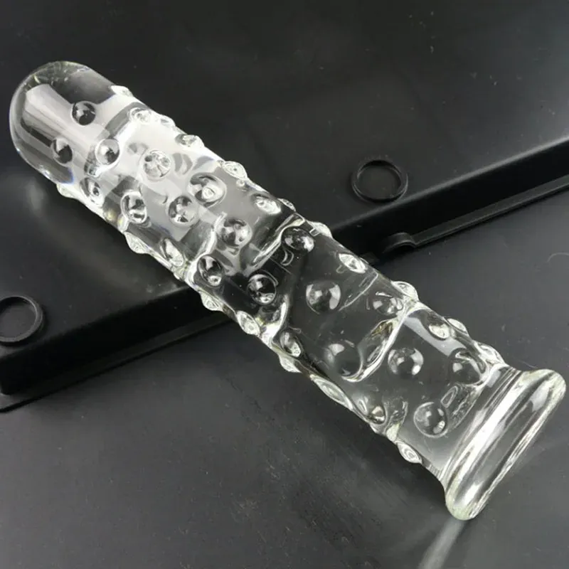 Glazen dildo Cristal Perle 25, foto 3