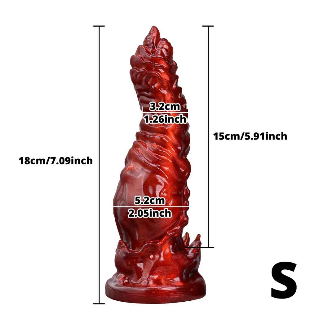 XXL draken dildo Draak Pastel, Model A017 · S