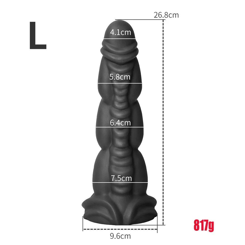 XXL draken dildo Dragon Scale, Groot model · L