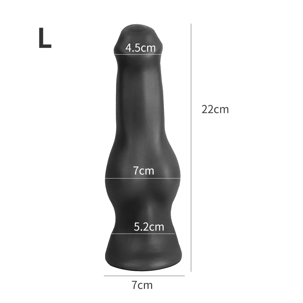 XXL draken dildo Dragon Scale, Plugmodel · L