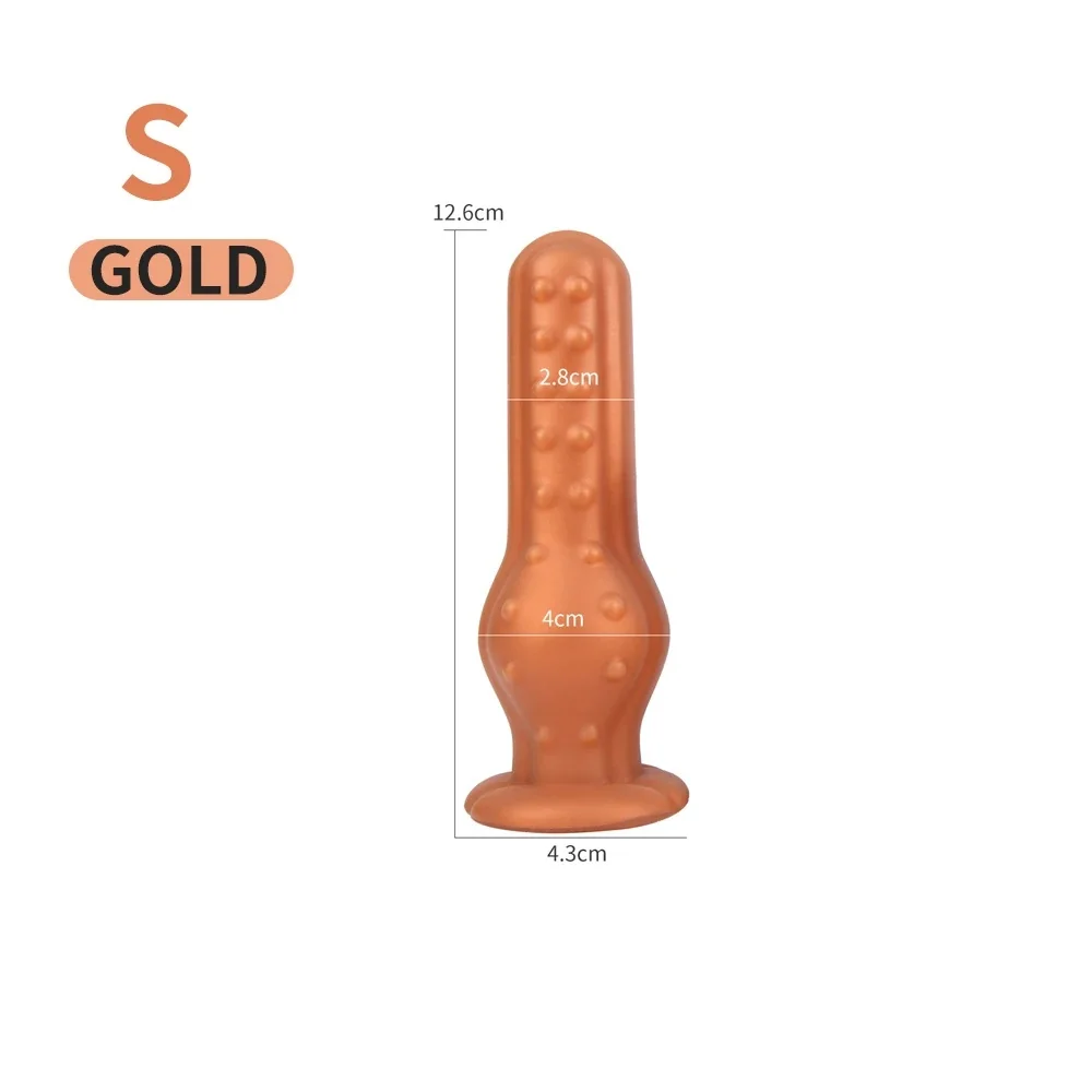 XXL draken dildo Dragon Scale, Goud · S