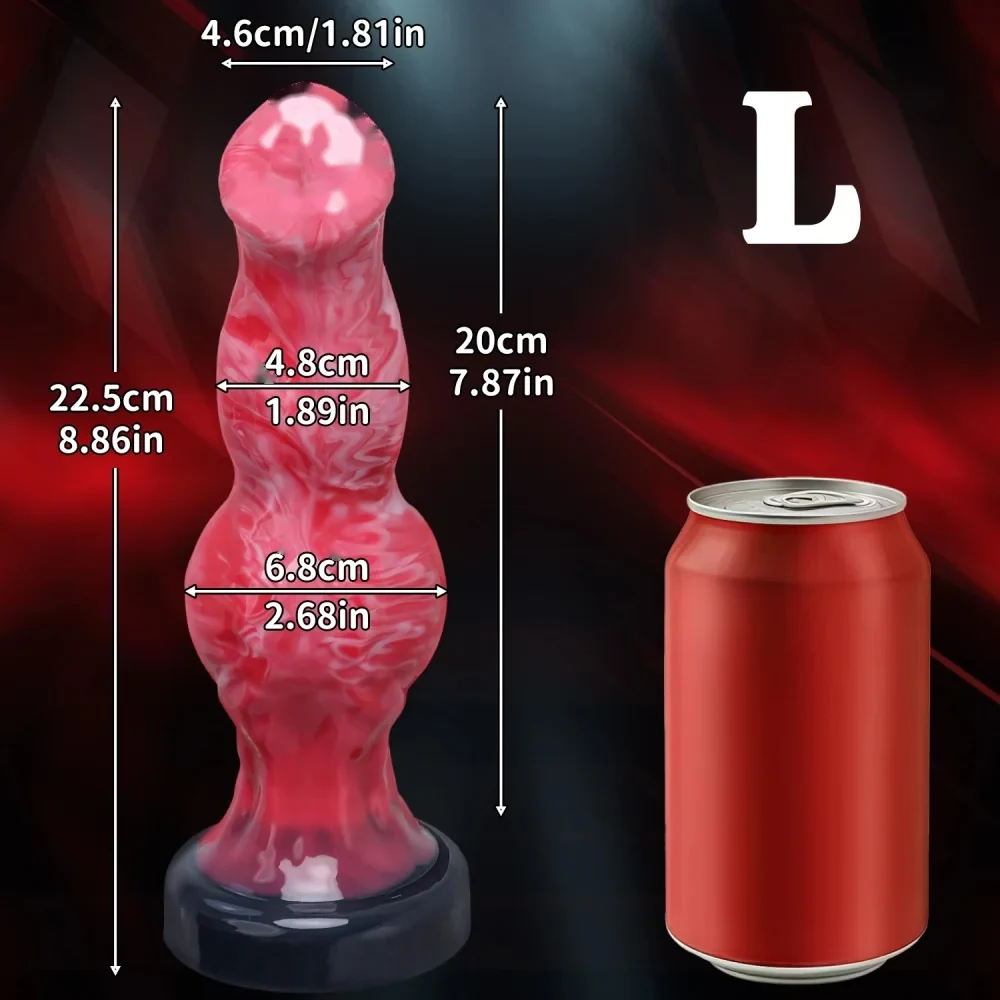 XXL paardendildo Equus Argent, Model A084 · L