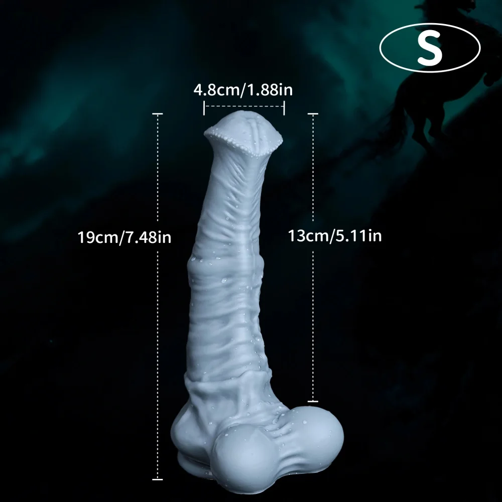 XXL paardendildo Equus Argent, Model D260 · S