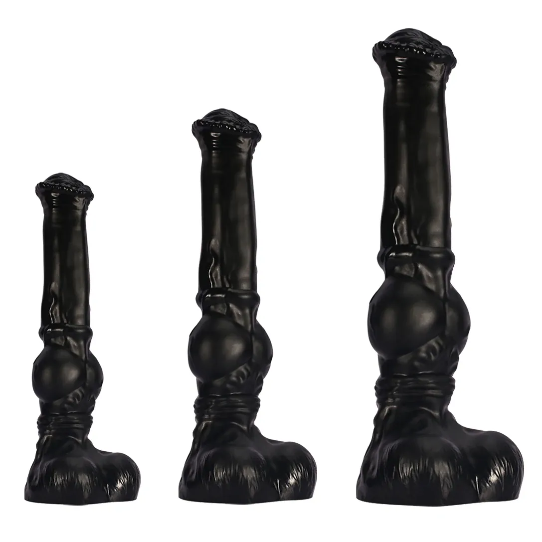 XXL paardendildo Equus Noir