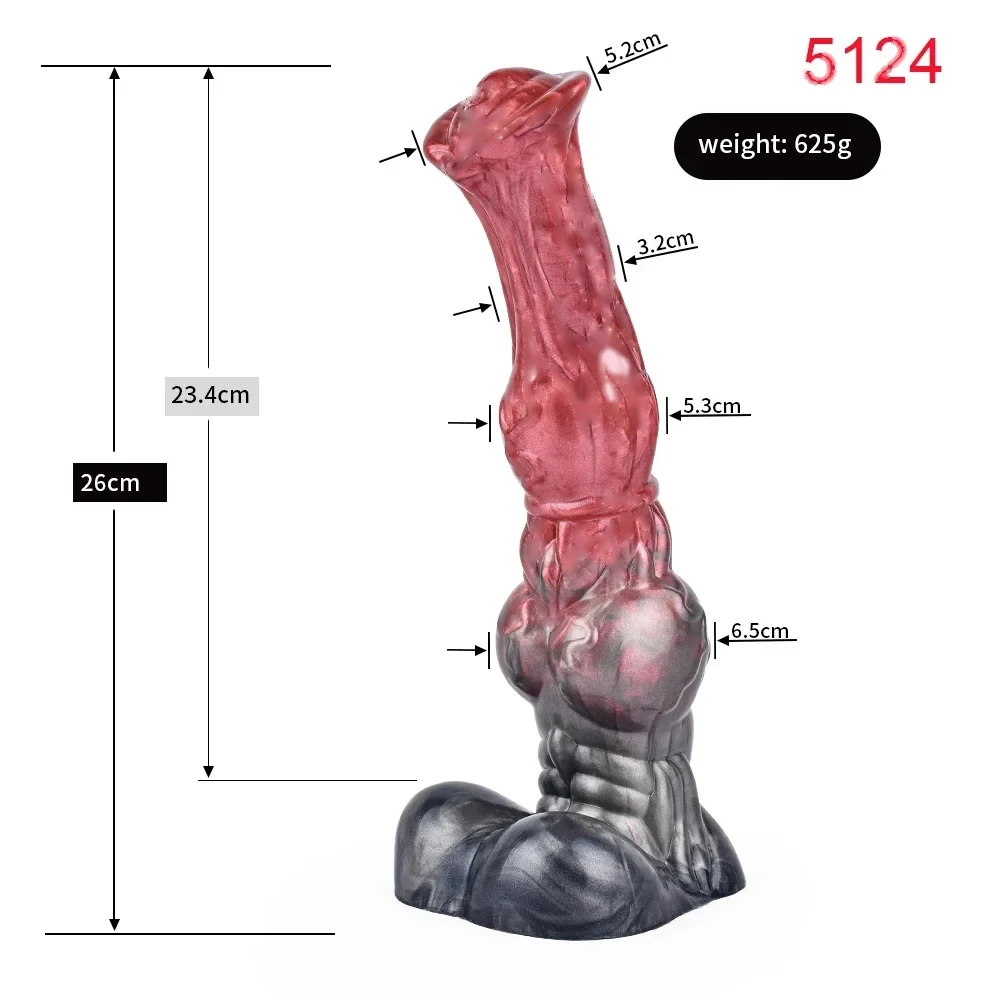 XXL paardendildo Equus Nuit, Model 5124 kleur GK