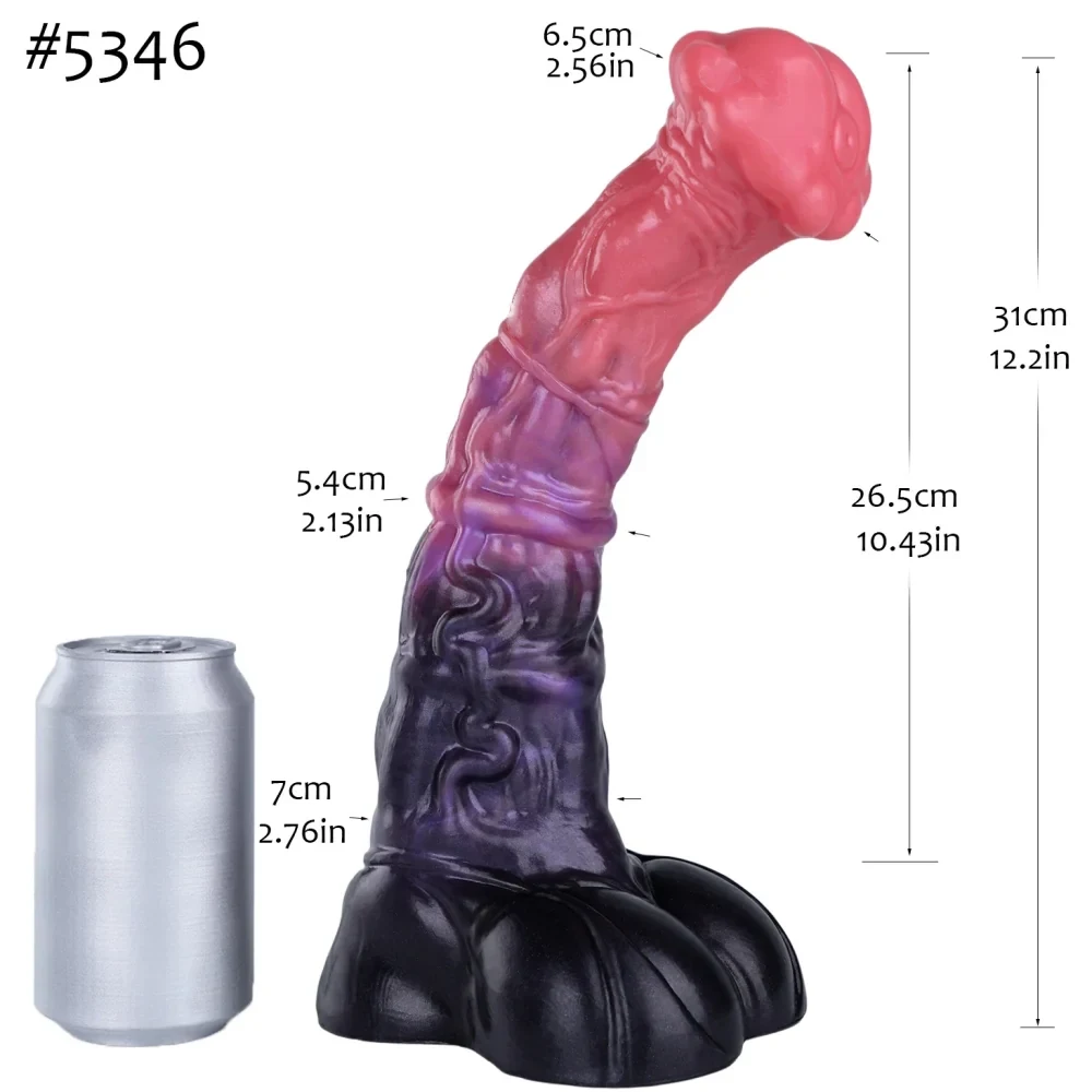 XXL paardendildo Equus Nuit, Model 5346