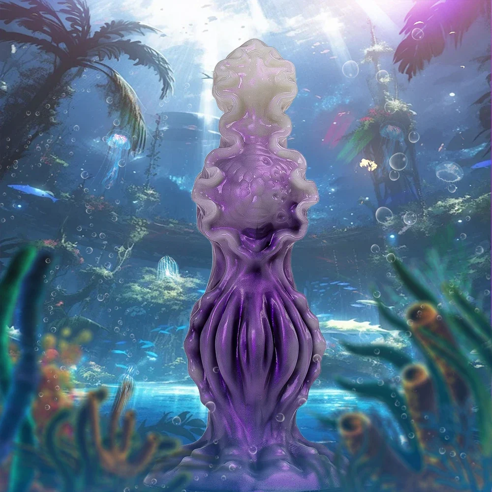 Fantasy 3-knoops dildo, foto 5