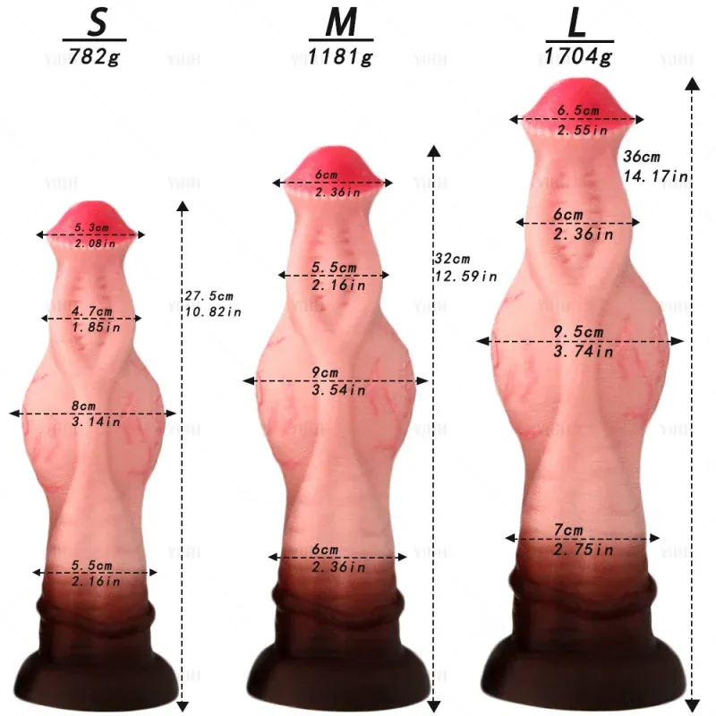 XXL fantasy dildo Fantasy Opulent, foto 2