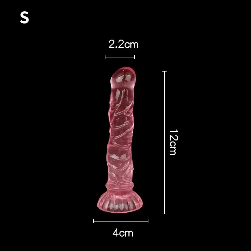 Getextureerde dildo met zuignap, foto 5