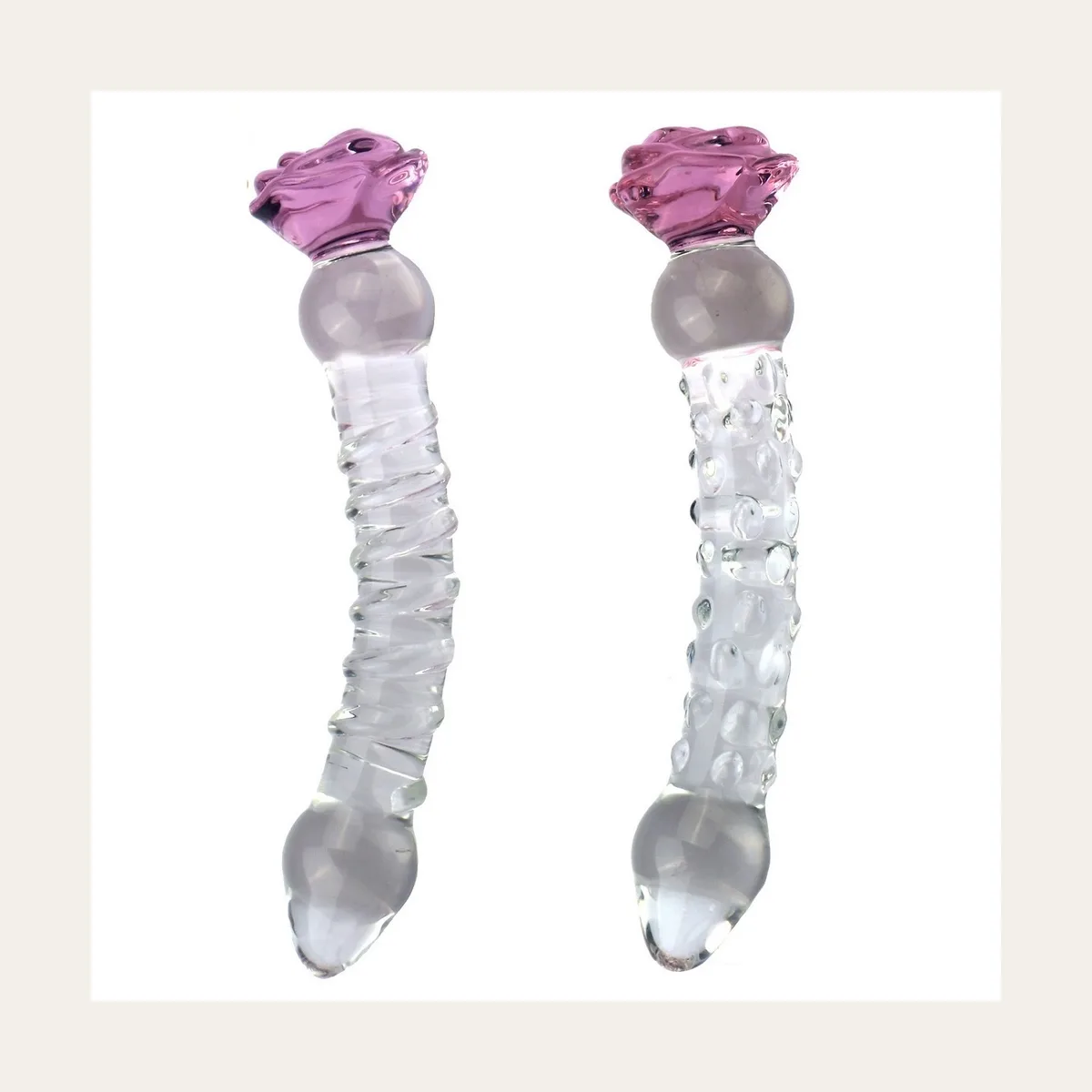 Glazen dildo 3, borosilicaatglas
