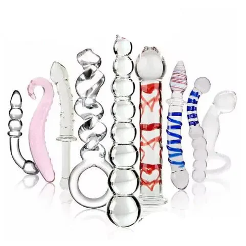 Glazen dildo/plug, glas