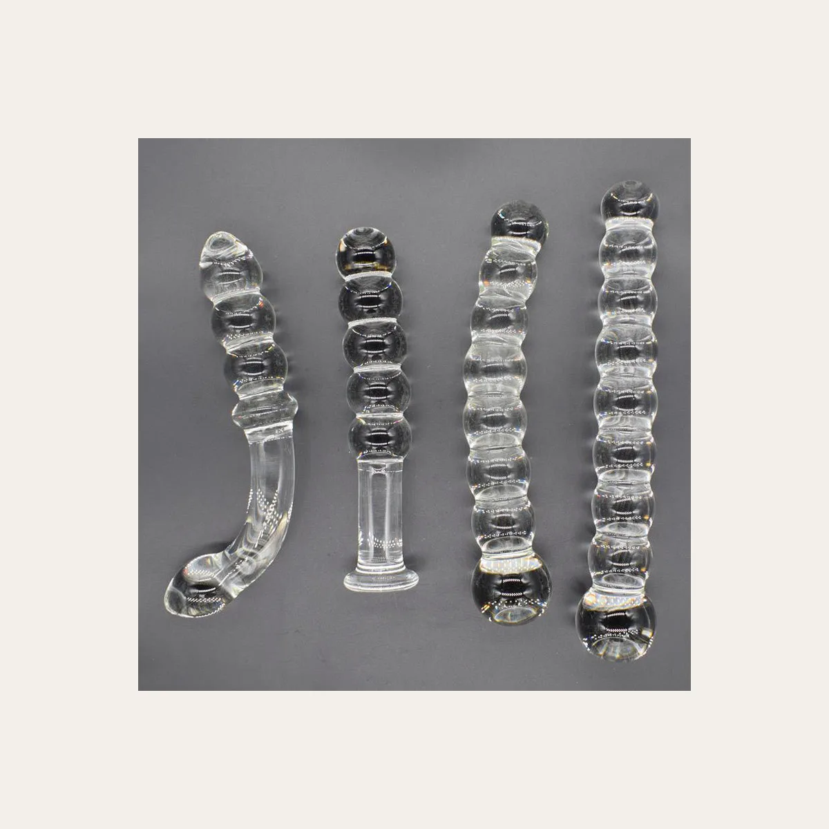 Glazen kralenstaaf 2, borosilicaatglas