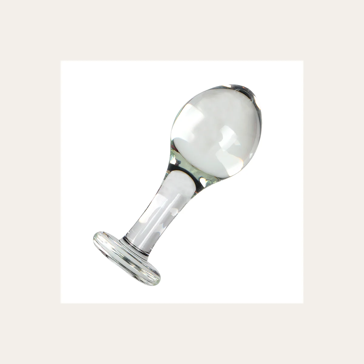 Glazen plug 10, borosilicaatglas
