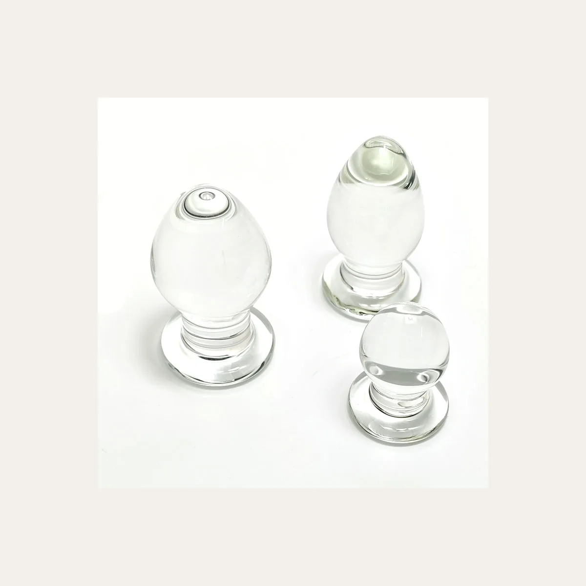 Glazen plug 18, borosilicaatglas