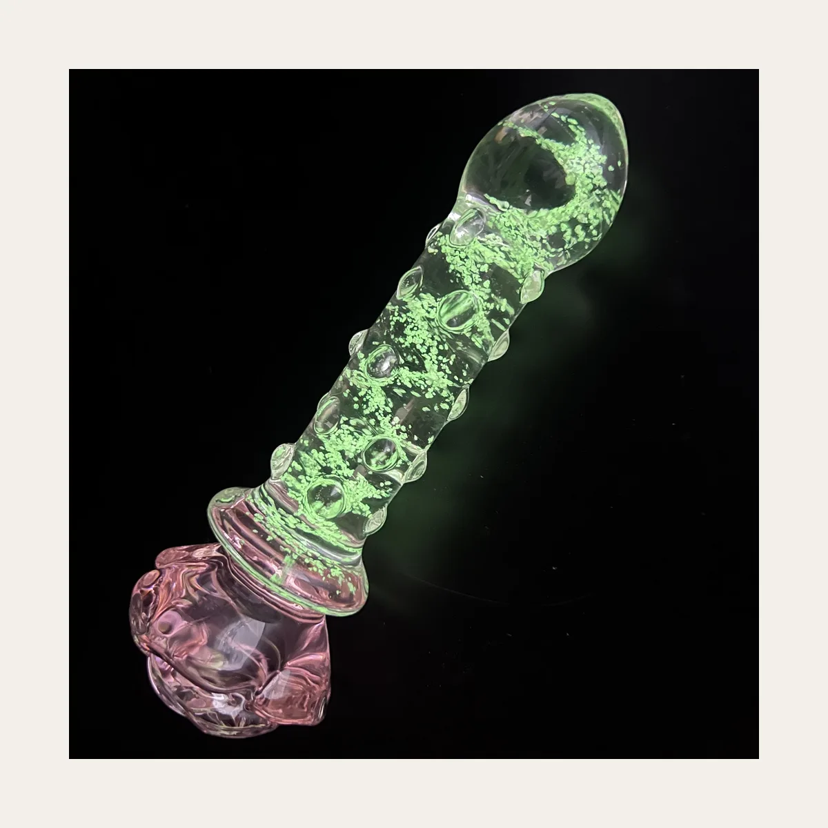 Glazen plug 4, borosilicaatglas