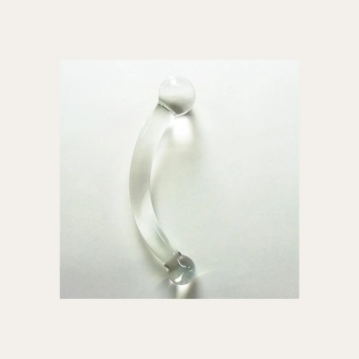 Glazen plug 5, borosilicaatglas