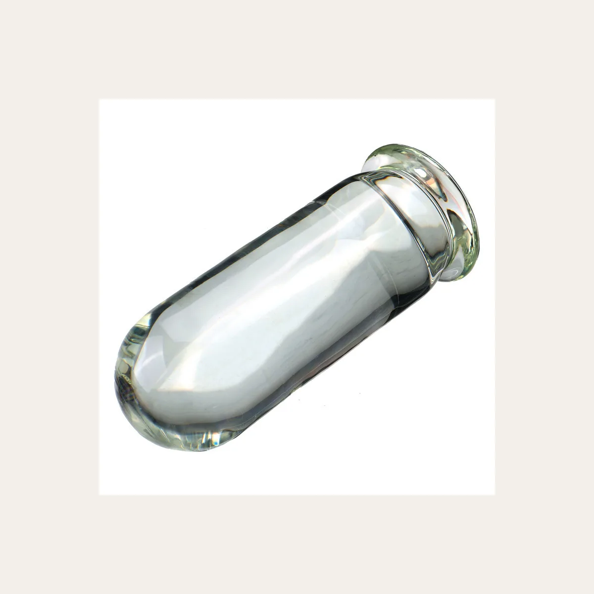 Glazen plug, borosilicaatglas