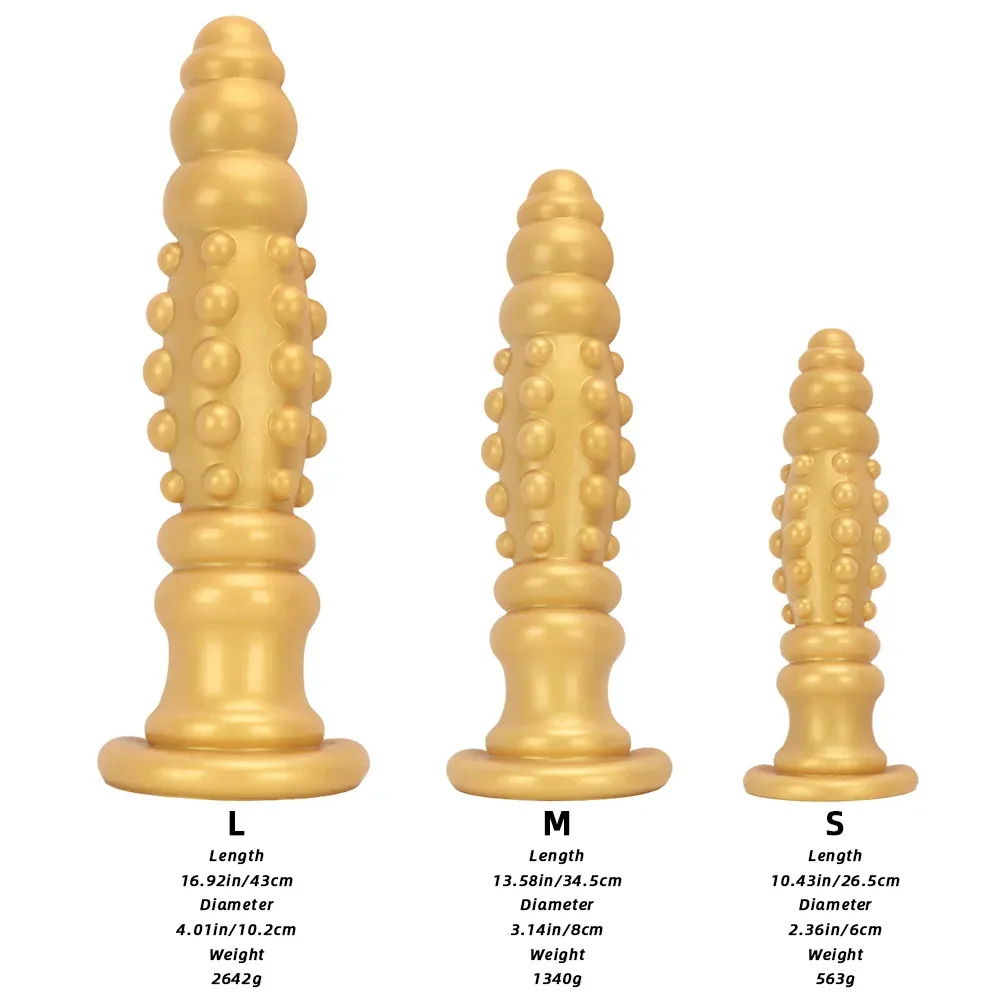 XXL buttplug Gouden Schroef