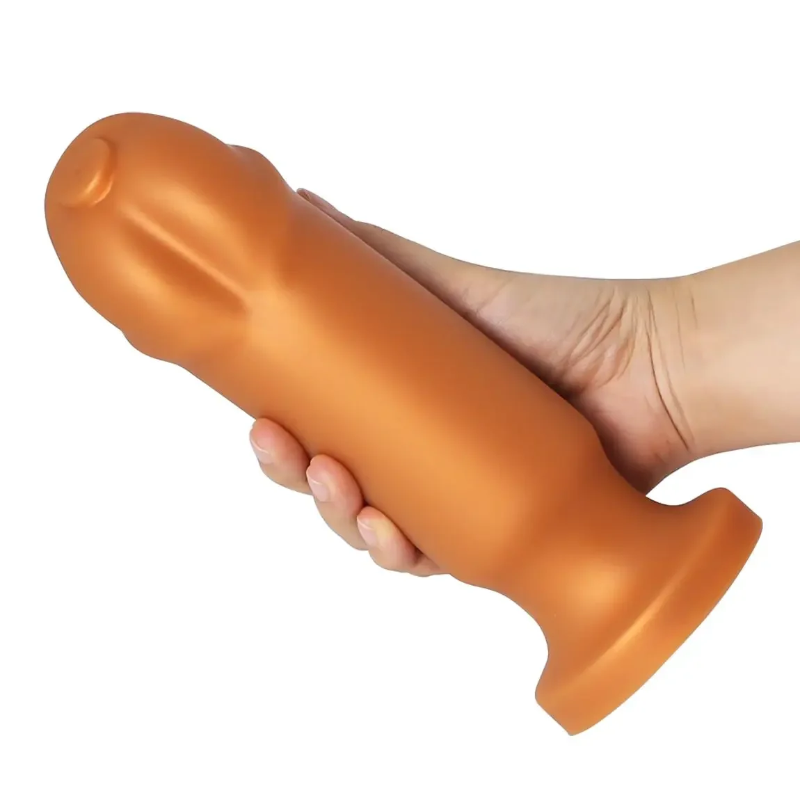 Grote siliconen dildo met zuignap, medische siliconen