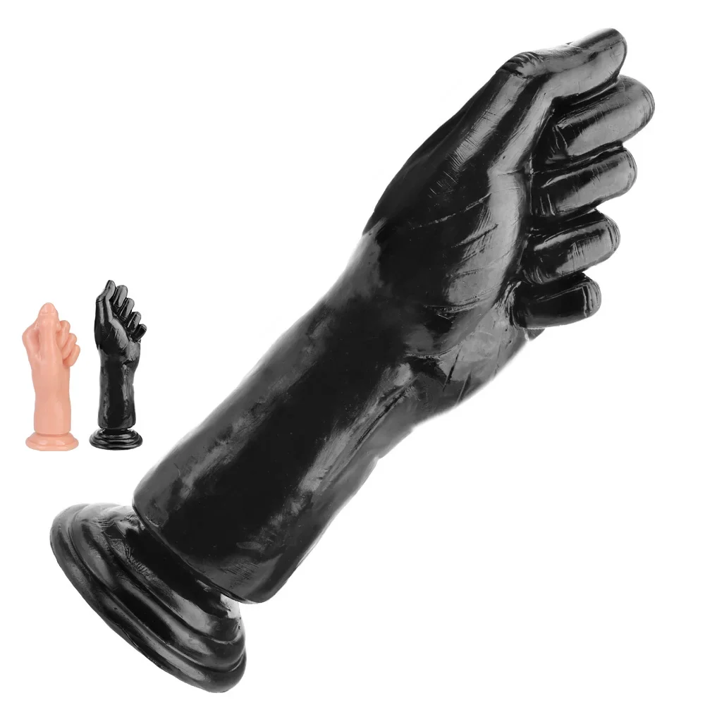 Handvuist dildo 18cm siliconen