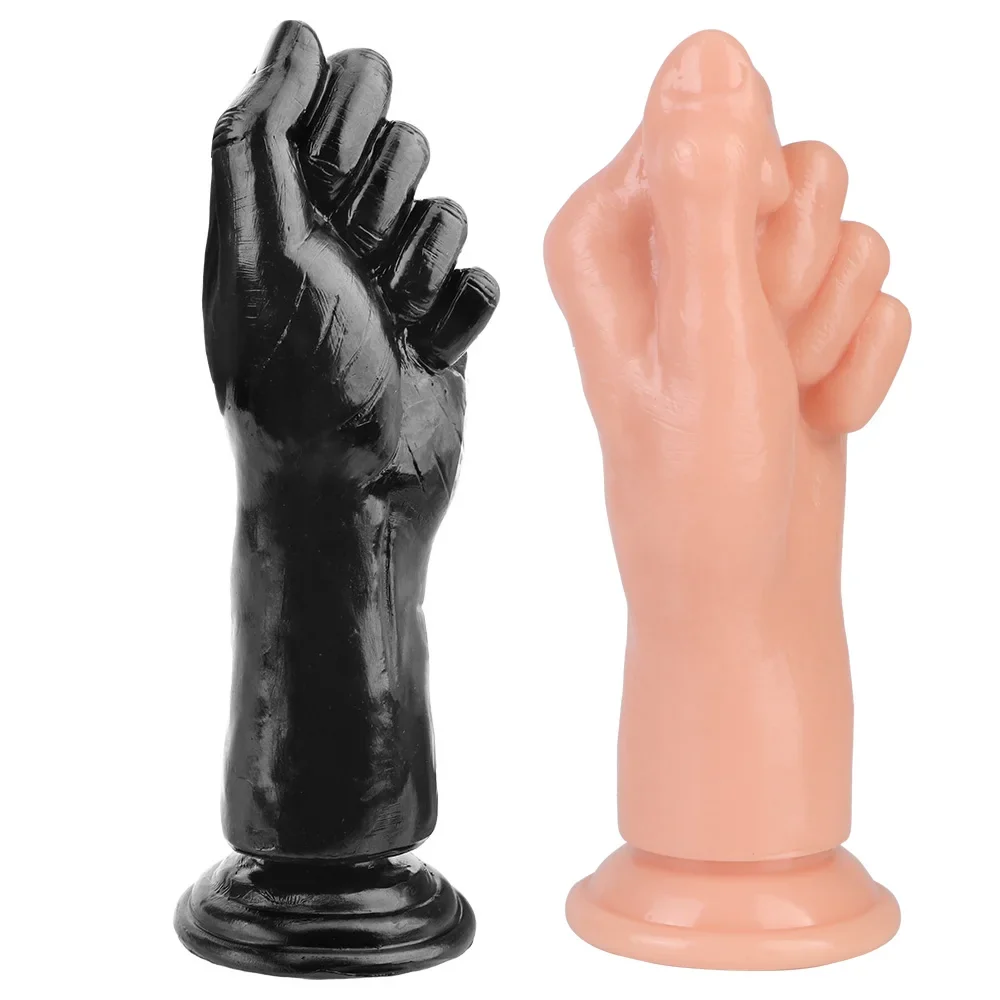 Handvuist dildo 18cm siliconen, foto 3