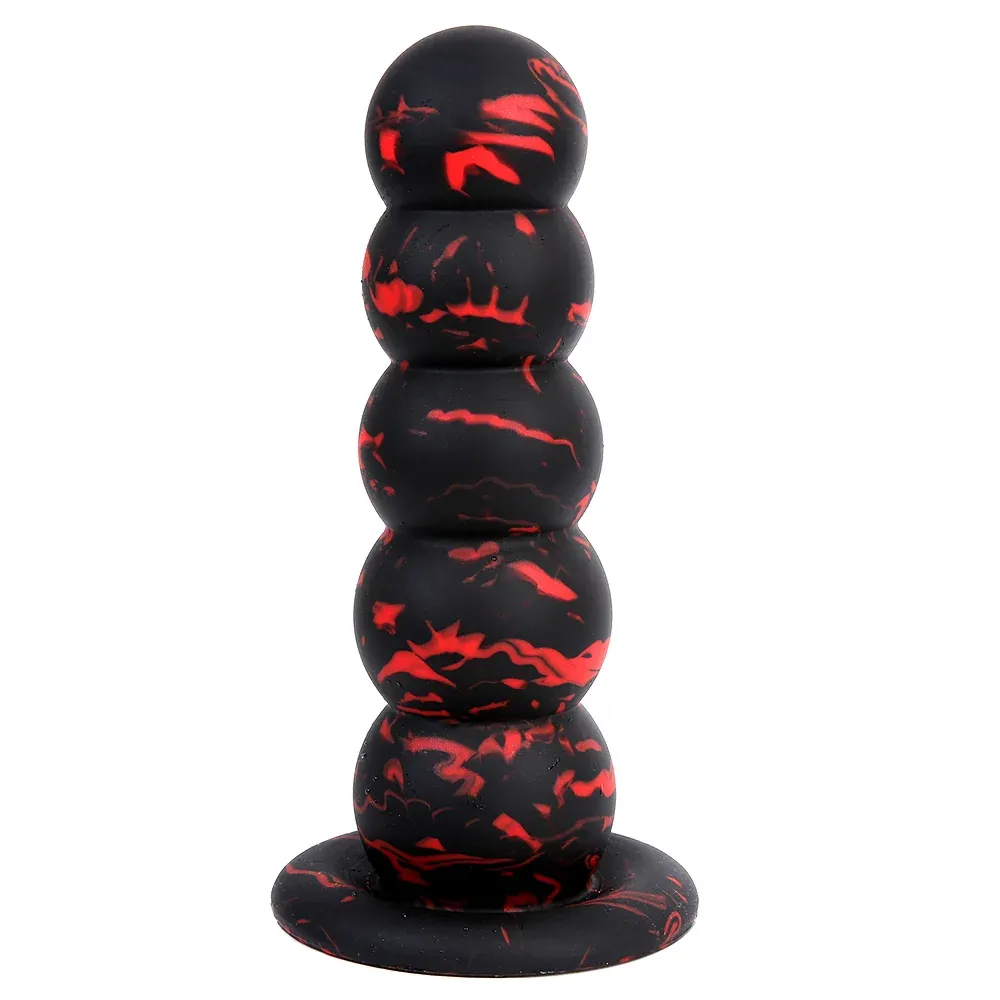 XXL buttplug Kralen Lava, foto 3