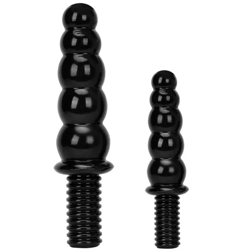 XXL buttplug Kralen met Greep