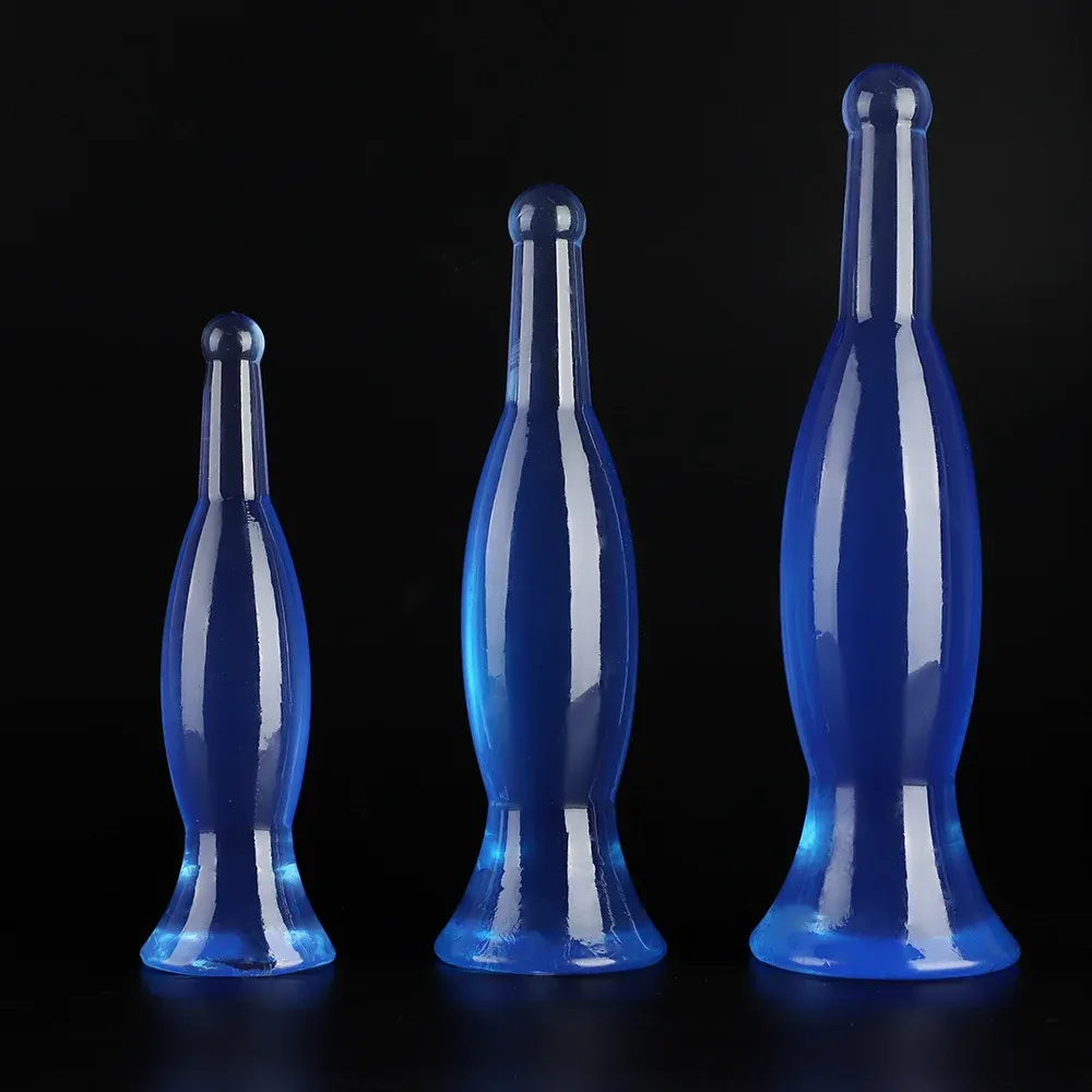 Transparante buttplug Kristal Fles, foto 4