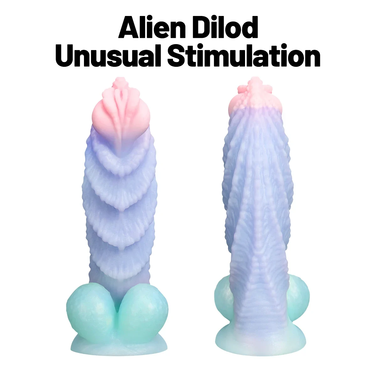 Monster alien dildo met zuignap, foto 2