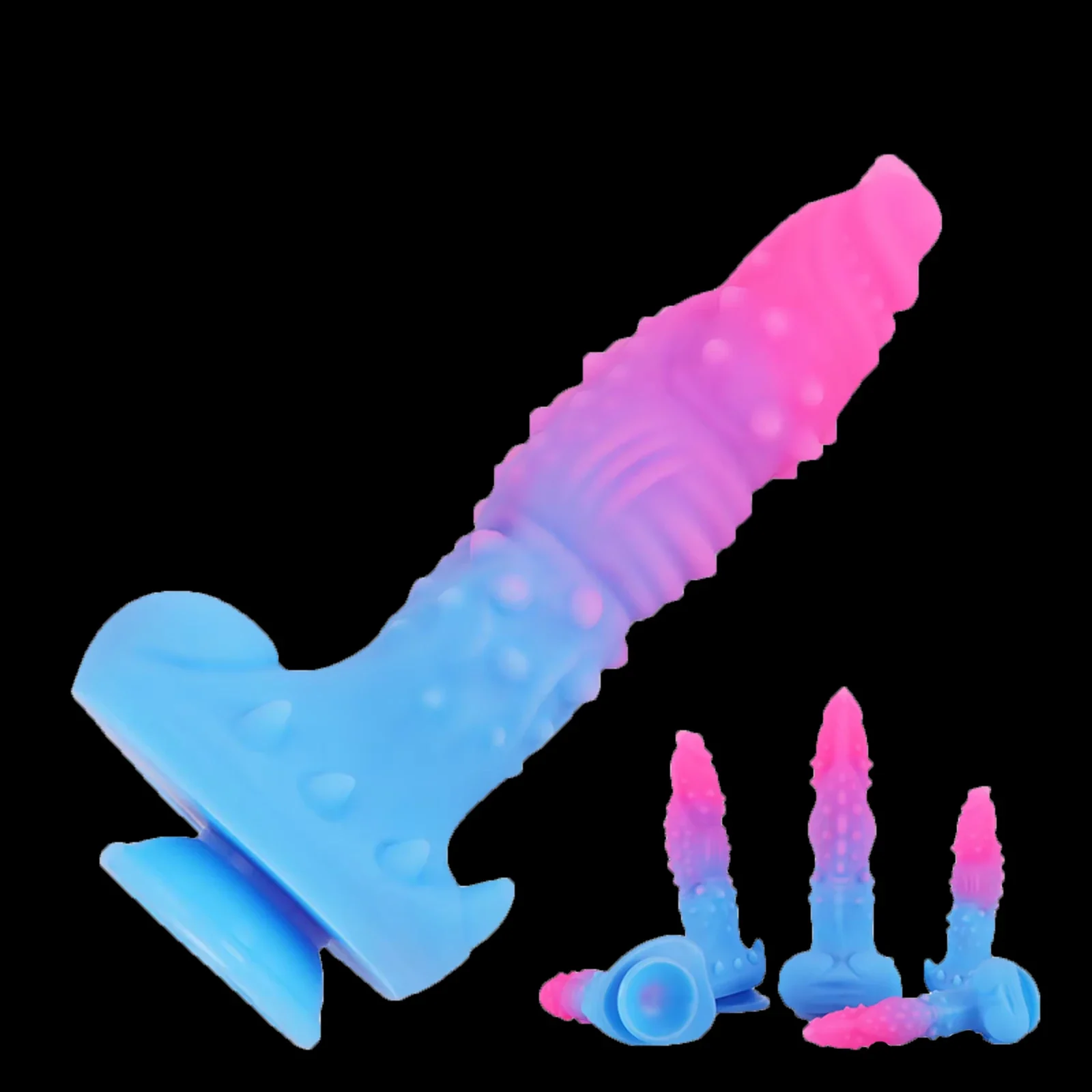 Monster dildo zuignap siliconen, vloeibare siliconen