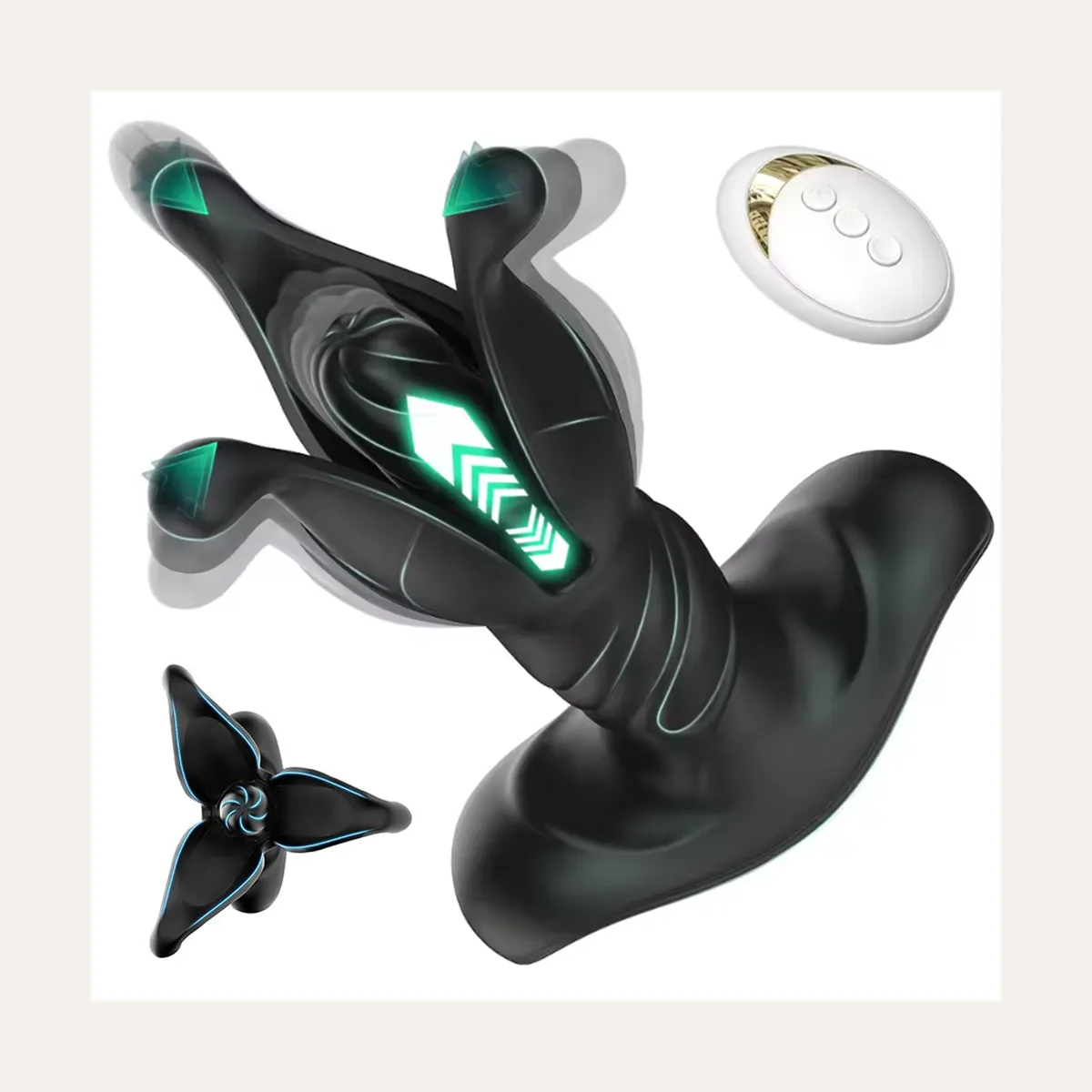 Prostaatvibrator 4, zacht silicone