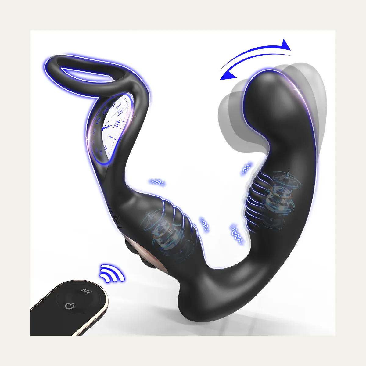 Prostaatvibrator 5, zacht silicone