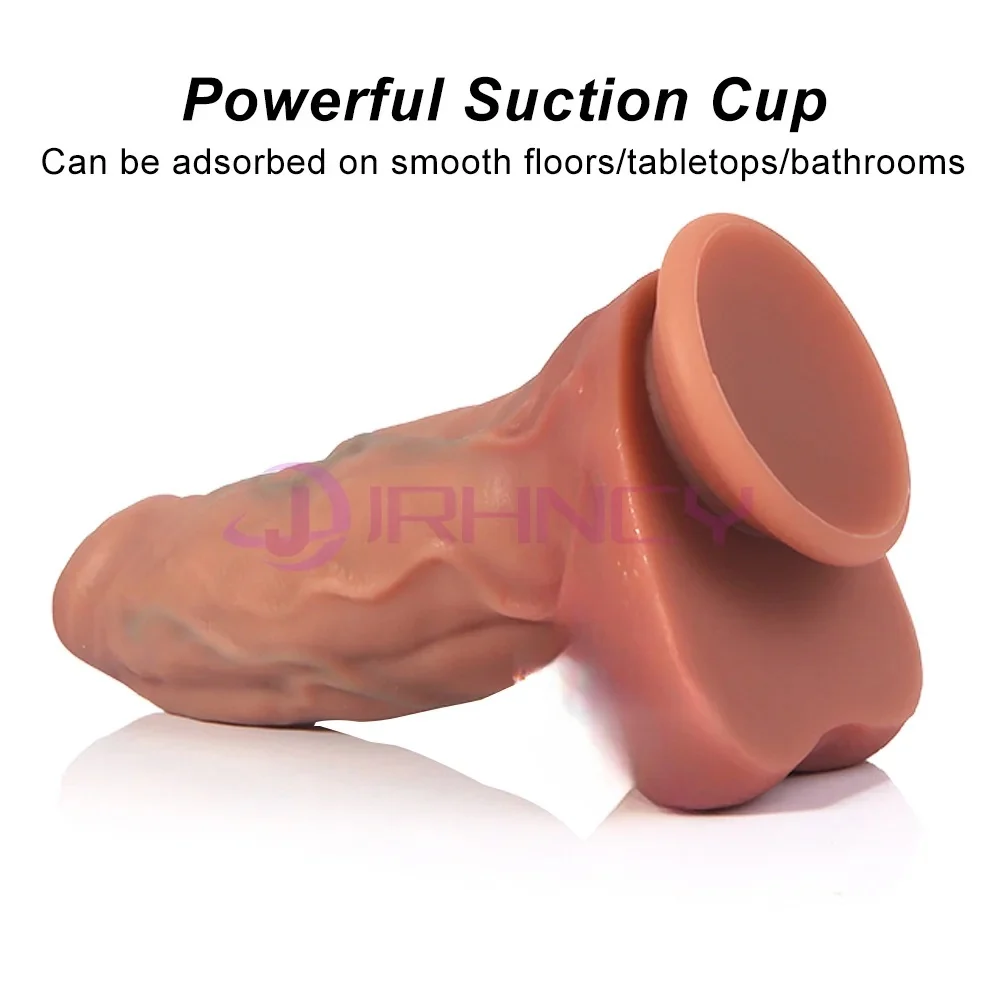 XXL Realistische dildo phimosis-stijl, foto 3
