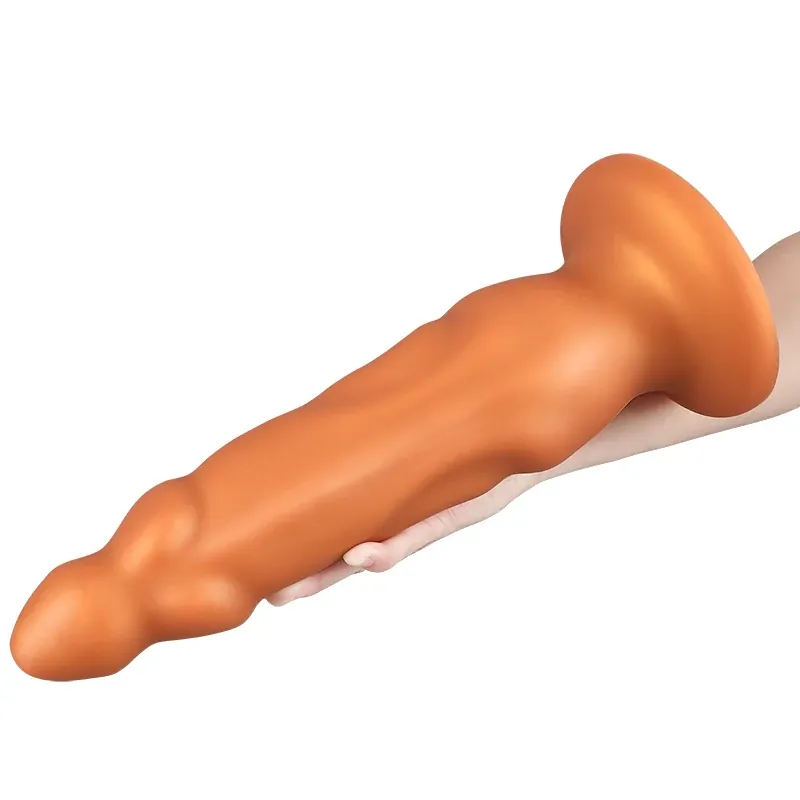 XXL buttplug Silhouet Noir & Or, foto 4