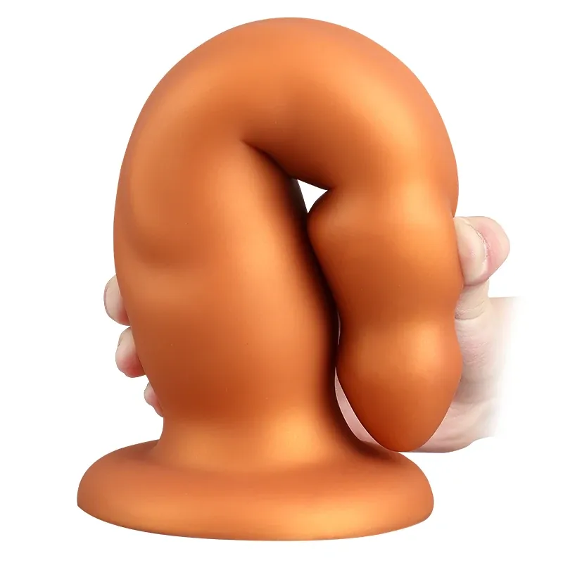 XXL buttplug Silhouet Noir & Or, foto 6