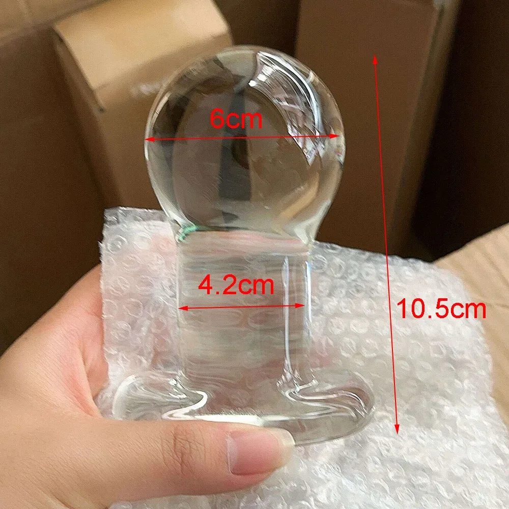 Glazen buttplug Sphère 60, foto 3