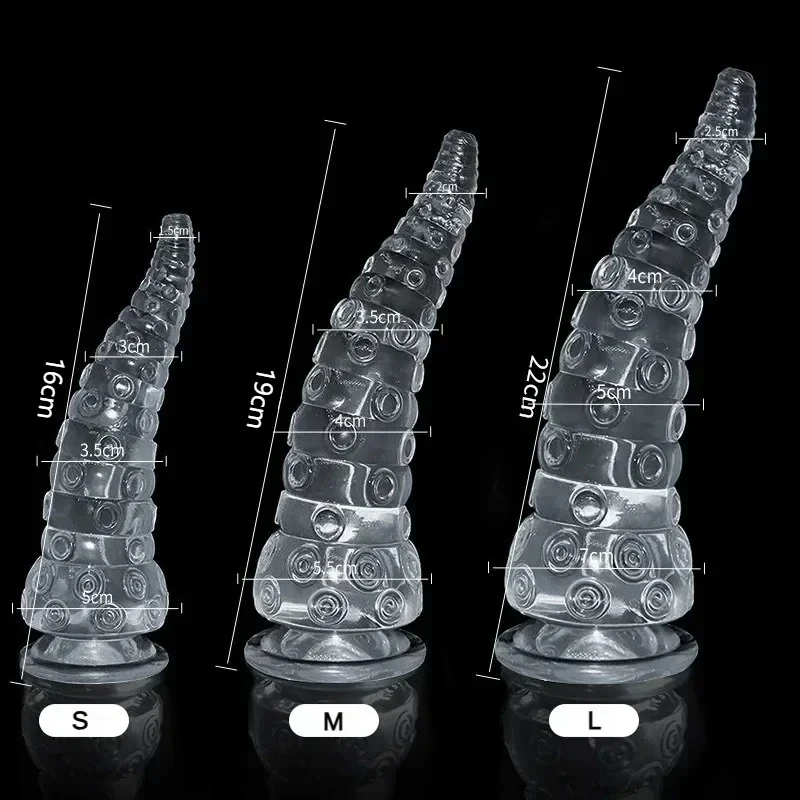 Tentakel anale plug S/M/L, foto 4