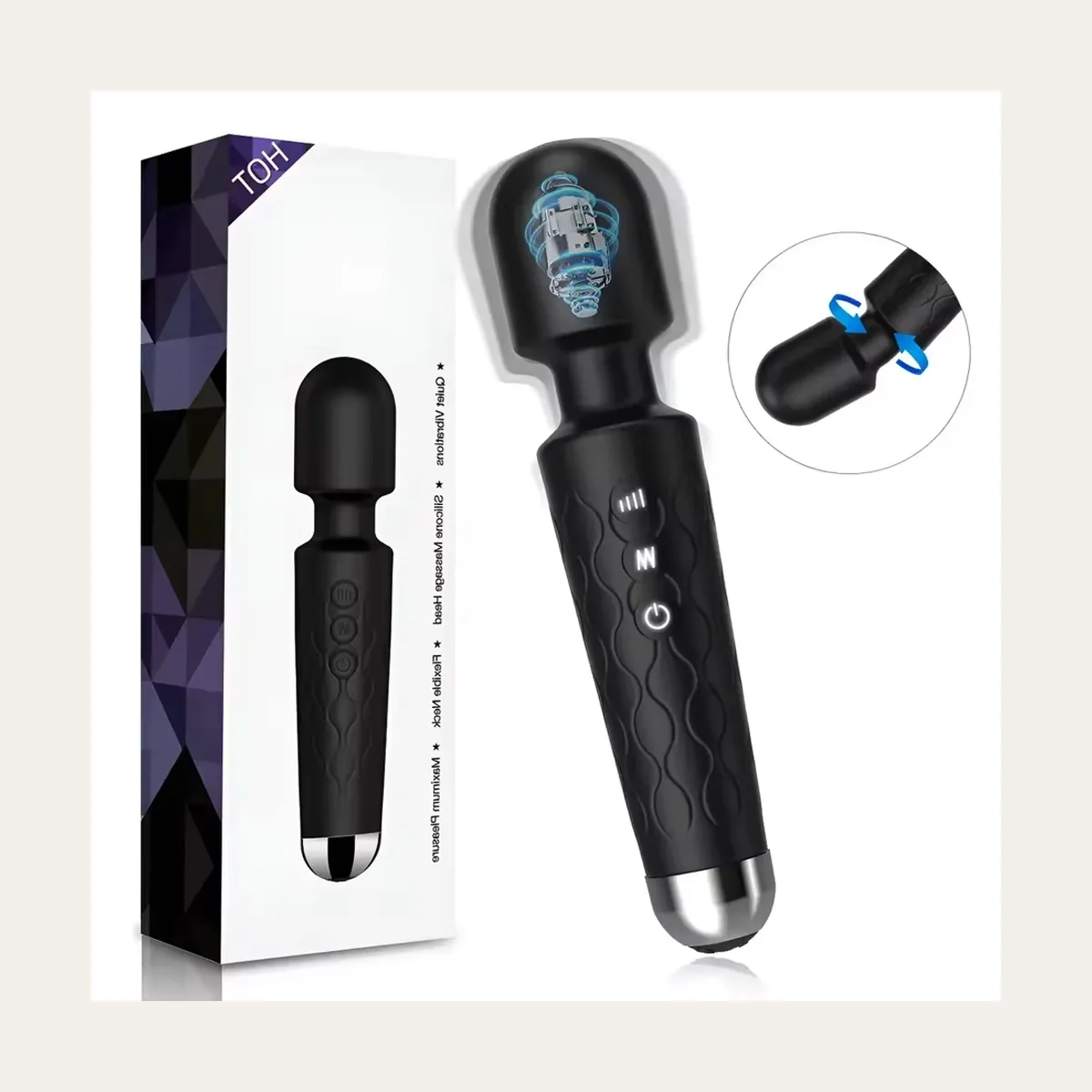 Toverstaf 3 extra, zacht silicone