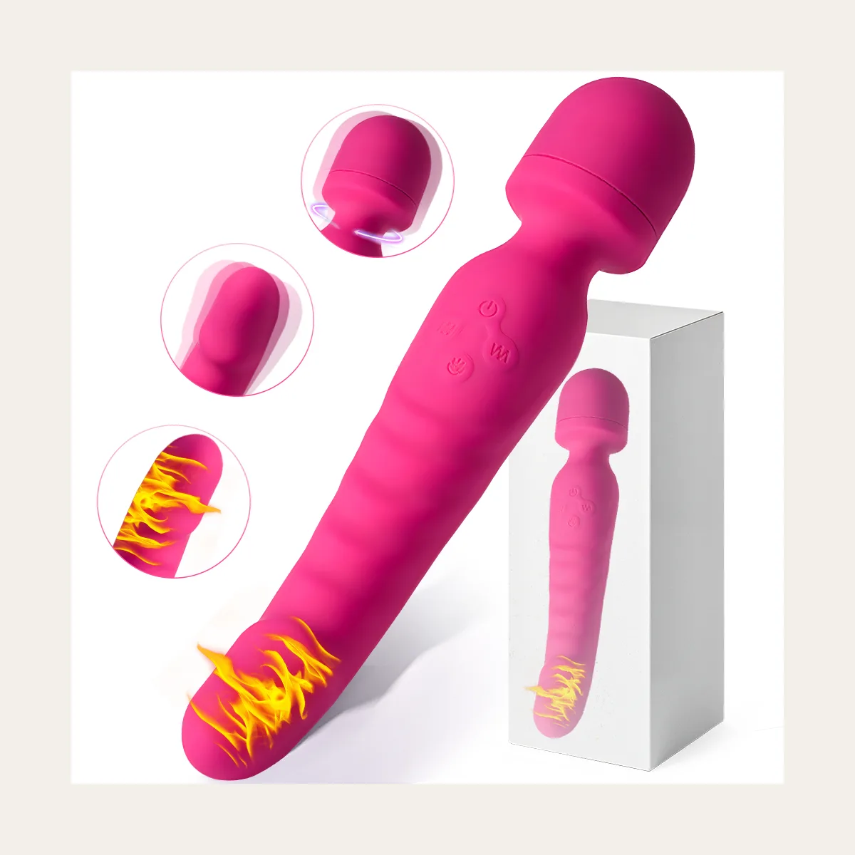 Toverstaf 3, zacht silicone