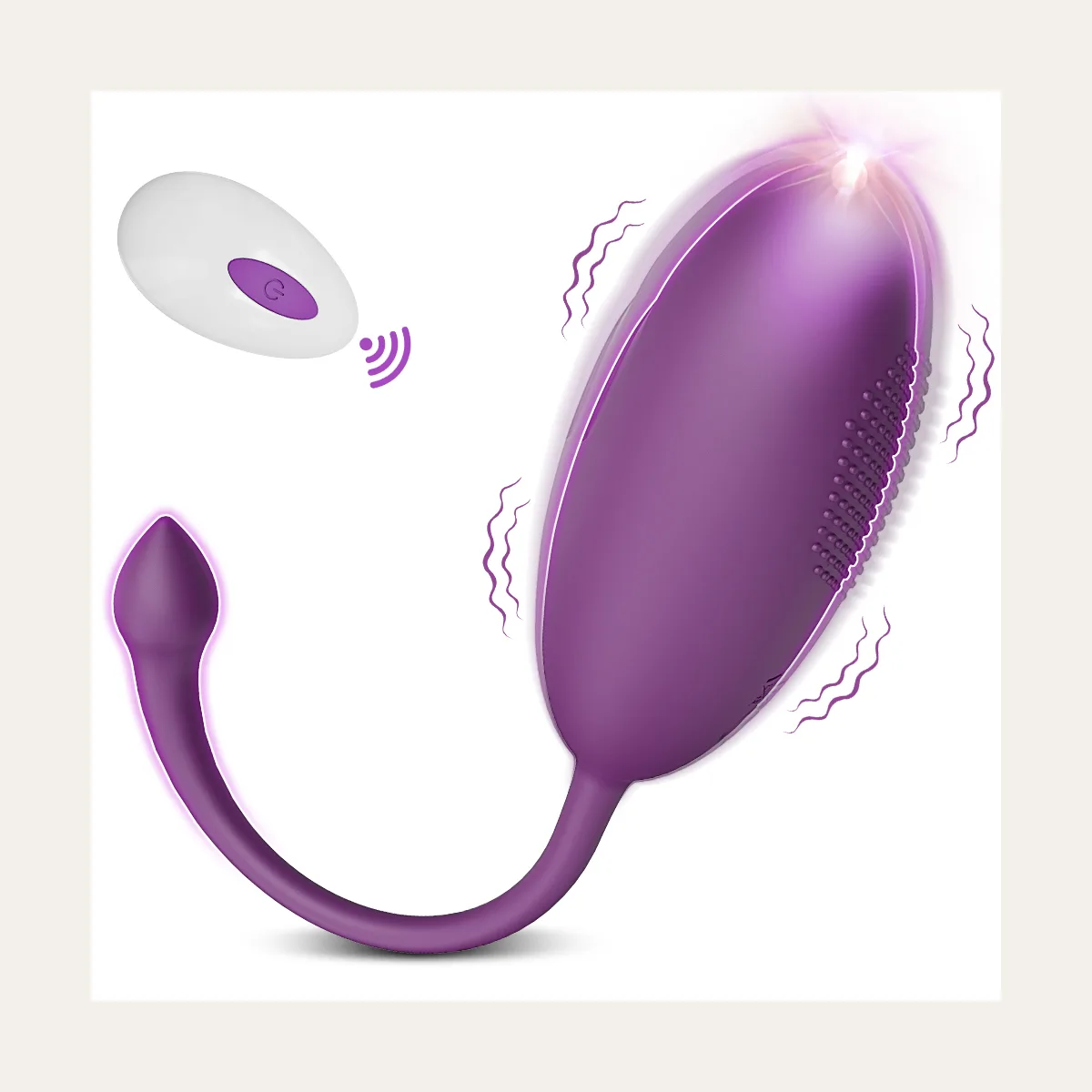 Vibratie-ei 2, zacht silicone