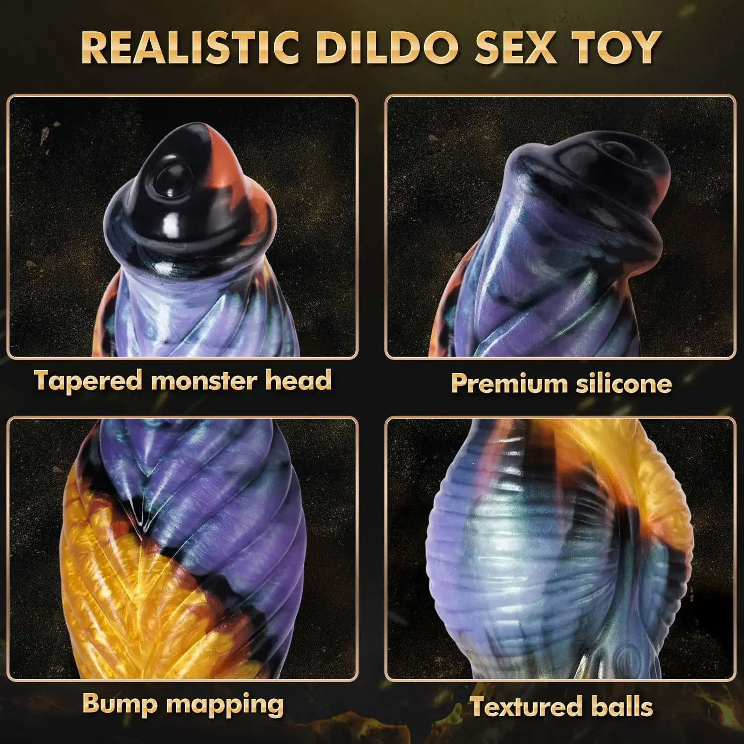 Vibrerende draken dildo, foto 6