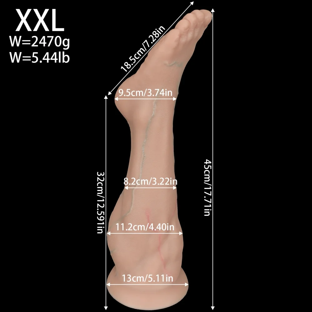 XXL fisting Vuist & Onderarm, Kwaliteit B · 2XL